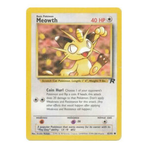 Team Rocket - Meowth - 62/82 - Common Unlimited