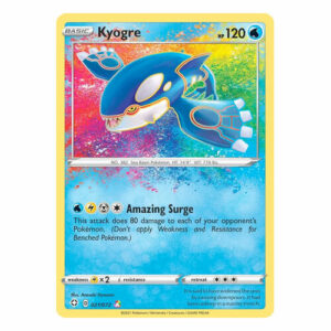 Kyogre - 021/072 - Amazing Rare