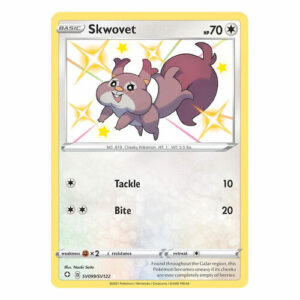 Skwovet - SV099/SV122 - Shiny Rare