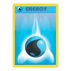 Base Set - Water Energy - 102/102 - Common Unlimited