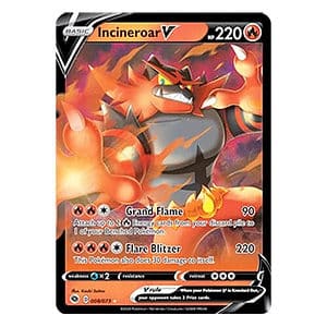 Incineroar V - 008/073 - Ultra Rare