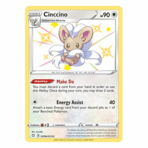 Cinccino - SV094/SV122 - Shiny Rare