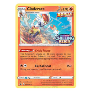Cinderace - SWSH112 - Prerelease Promo