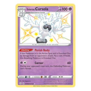 Galarian Cursola - SV050/SV122 - Shiny Rare