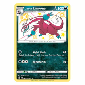 Galarian Linoone - SV079/SV122 - Shiny Rare
