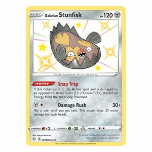 Galarian Stunfisk - SV088/SV122 - Shiny Rare