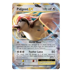Pidgeot EX - 64/108 - Ultra Rare