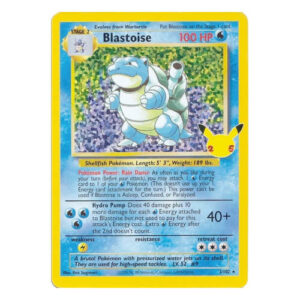 Blastoise - 2/102 - Holo Rare (Classic Collection)