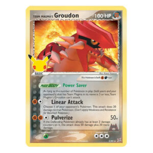 Team Magma's Groudon - 9/95 - Holo Rare (Classic Collection)