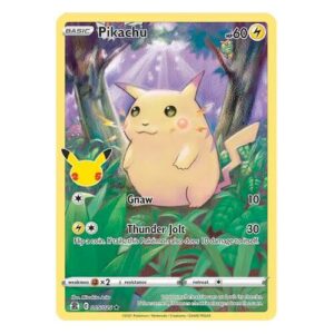 Pikachu - 005/025 - Full Art Holo Rare