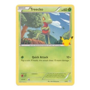 Treecko - 3/25 - 25th Anniversary Non-Holo Promo