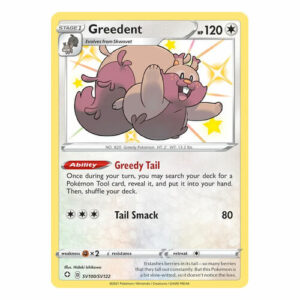 Greedent - SV100/SV122 - Shiny Rare