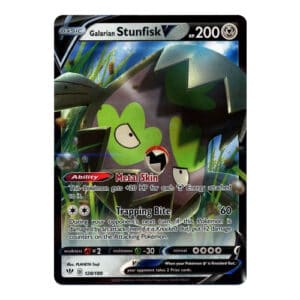 Galarian Stunfisk V - 128/189 - Ultra Rare