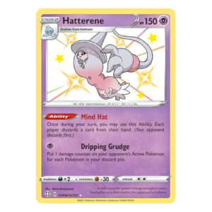 Hatterene - SV056/SV122 - Shiny Rare