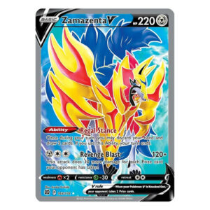 Zamazenta V - 163/172 - Full Art Ultra Rare