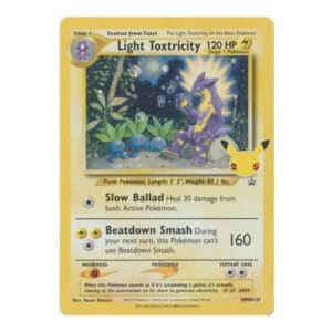 Light Toxtricity - SWSH137 - Holo Promo
