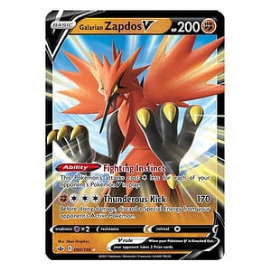 Galarian Zapdos V - 080/198 - Ultra Rare