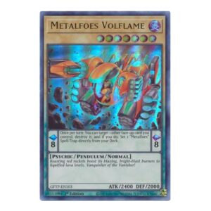 Metalfoes Volflame - GFTP-EN103 - Ultra Rare 1st Edition