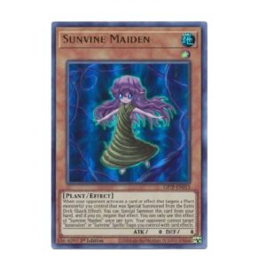 Sunvine Maiden - GFTP-EN015 - Ultra Rare 1st Edition
