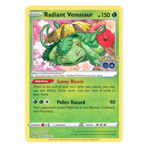 Radiant Venusaur - 004/078 - Radiant Rare