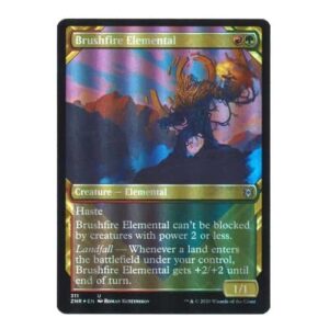 Brushfire Elemental 311 - Alternate Art Showcase - Foil