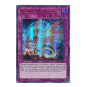 Hieratic Seal From the Ashes - GFTP-EN058 - Ultra Rare 1st Edition