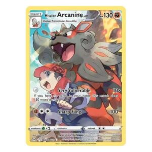 Hisuian Arcanine - TG08/TG30 - Holo Rare