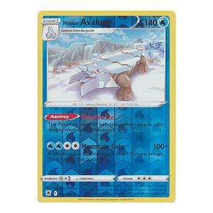 Hisuian Avalugg - 048/189 - Rare Reverse Holo