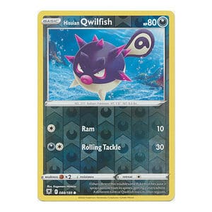 Hisuian Qwilfish - 088/189 - Common Reverse Holo