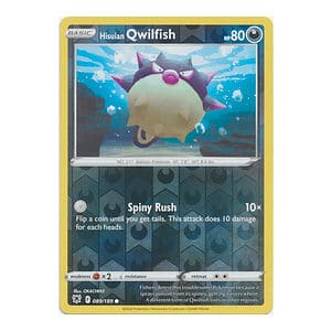 Hisuian Qwilfish - 089/189 - Common Reverse Holo