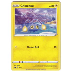 Chinchou - 8/15 - McDonald's Non-Holo Promos 2022