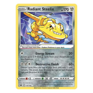 Radiant Steelix - 124/196 - Radiant Rare