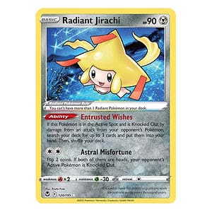Radiant Jirachi - 120/195 - Radiant Rare