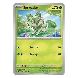 Sprigatito - 013/198 - Holo Common