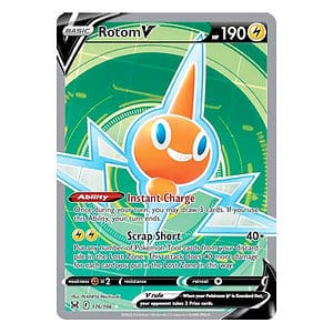 Rotom V - 176/196 - Full Art Ultra Rare