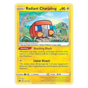 Radiant Charjabug - 051/159 - Radiant Rare