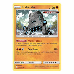 Stakataka - 106/214 - Holo Rare