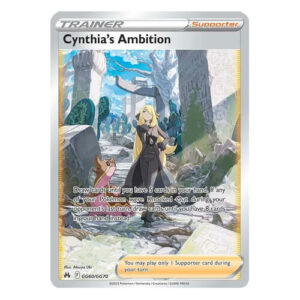 Cynthia's Ambition - GG60/GG70 - Full Art Ultra Rare