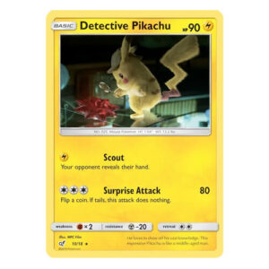 Detective Pikachu - 10/18 - Holo Rare
