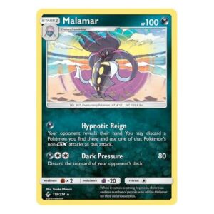 Malamar - 119/214 - Holo Rare