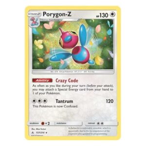 Porygon-Z - 157/214 - Holo Rare