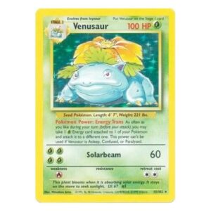 Base Set - Venusaur - 15/102 - Holo Unlimited