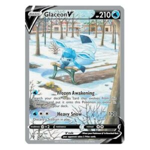 Glaceon V - 175/203 - Alternate Art Ultra Rare