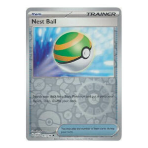 Nest Ball - 181/198 - Uncommon Reverse Holo