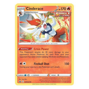 Cinderace - SWSH278 - Holo Promo