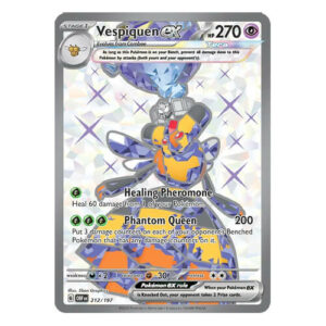 Vespiquen ex - 212/197 - Full Art Secret Rare