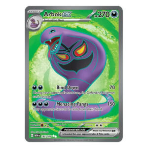 Arbok ex - 185/165 - Full Art Secret Rare