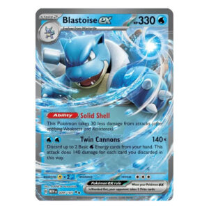 Blastoise ex - 009/165 - Ultra Rare