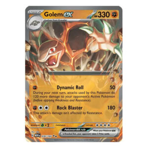 Golem ex - 076/165 - Ultra Rare