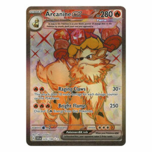 Arcanine ex - 224/198 - Full Art Secret Rare